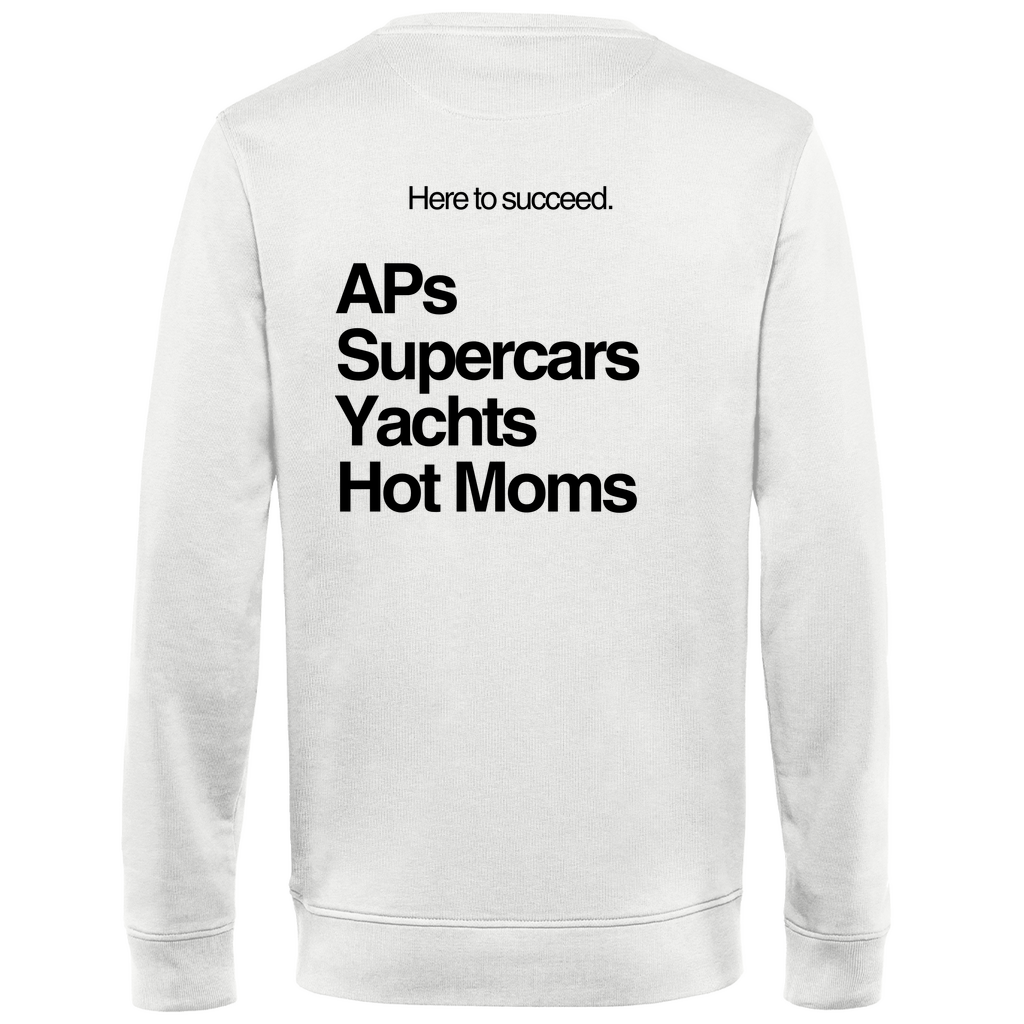 Herren Premium Bio Sweatshirt AP´s, Supercars, Yachts, Hot Moms