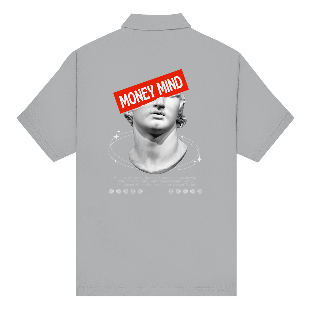 Unisex Poloshirt Money Mind