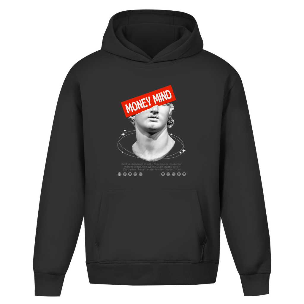 Oversize Hoodie Ohne Kordel Money Mind