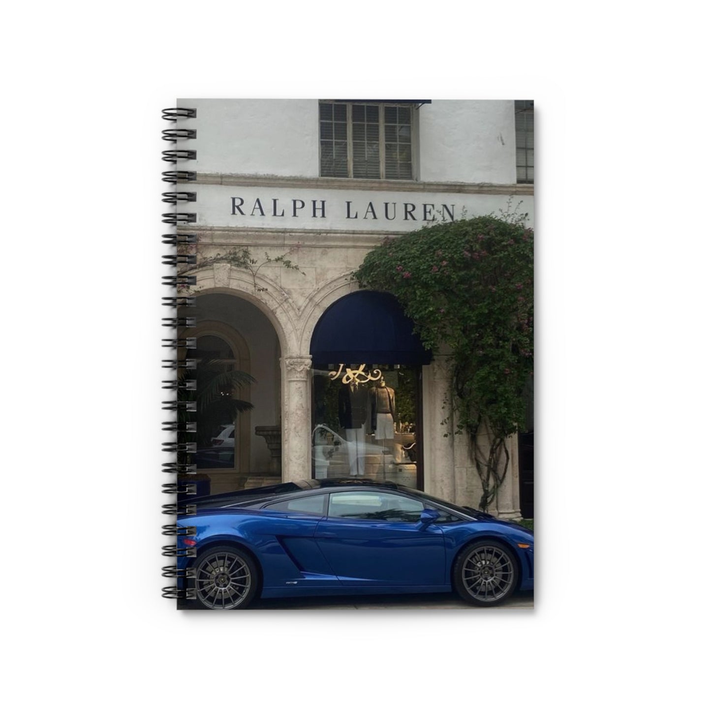 Lambo x Ralph Lauren Spiral Notizblock- Ruled Line - BWL.Breitseite