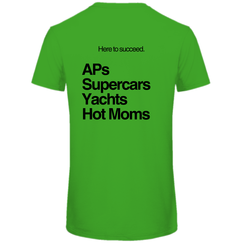 Herren Premium Bio T-Shirt AP´s, Supercars, Yachts, Hot Moms