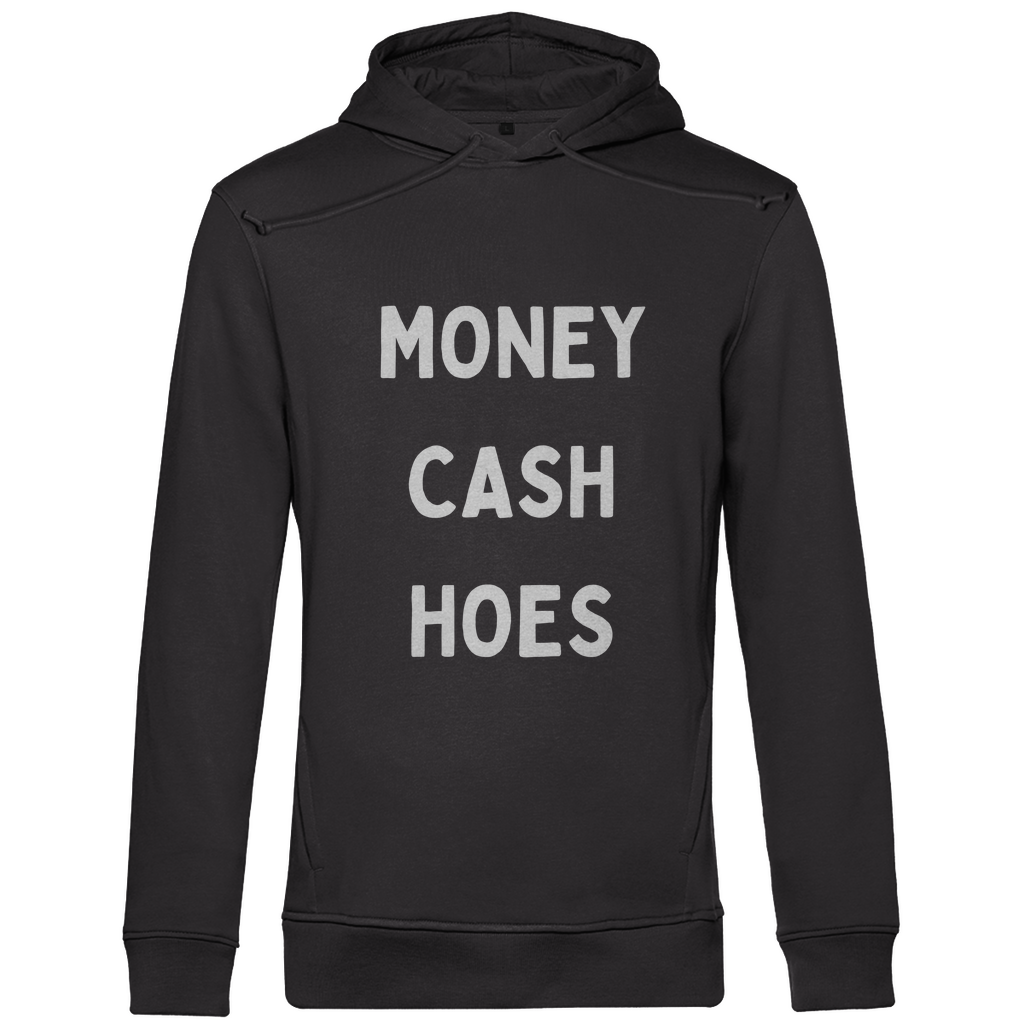 Herren Premium Bio Hoodie Cash, Money, Hoes