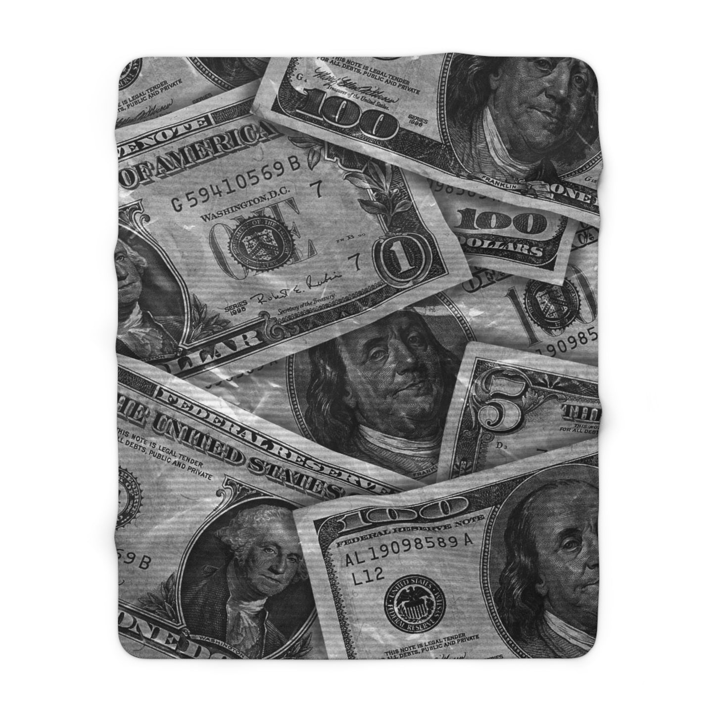 Dollar Design Sherpa Fleece Blanket - BWL.Breitseite
