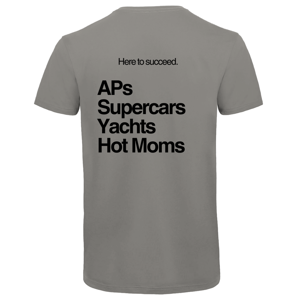 Herren Premium Bio V-Neck T-Shirt AP´s, Supercars, Yachts, Hot Moms