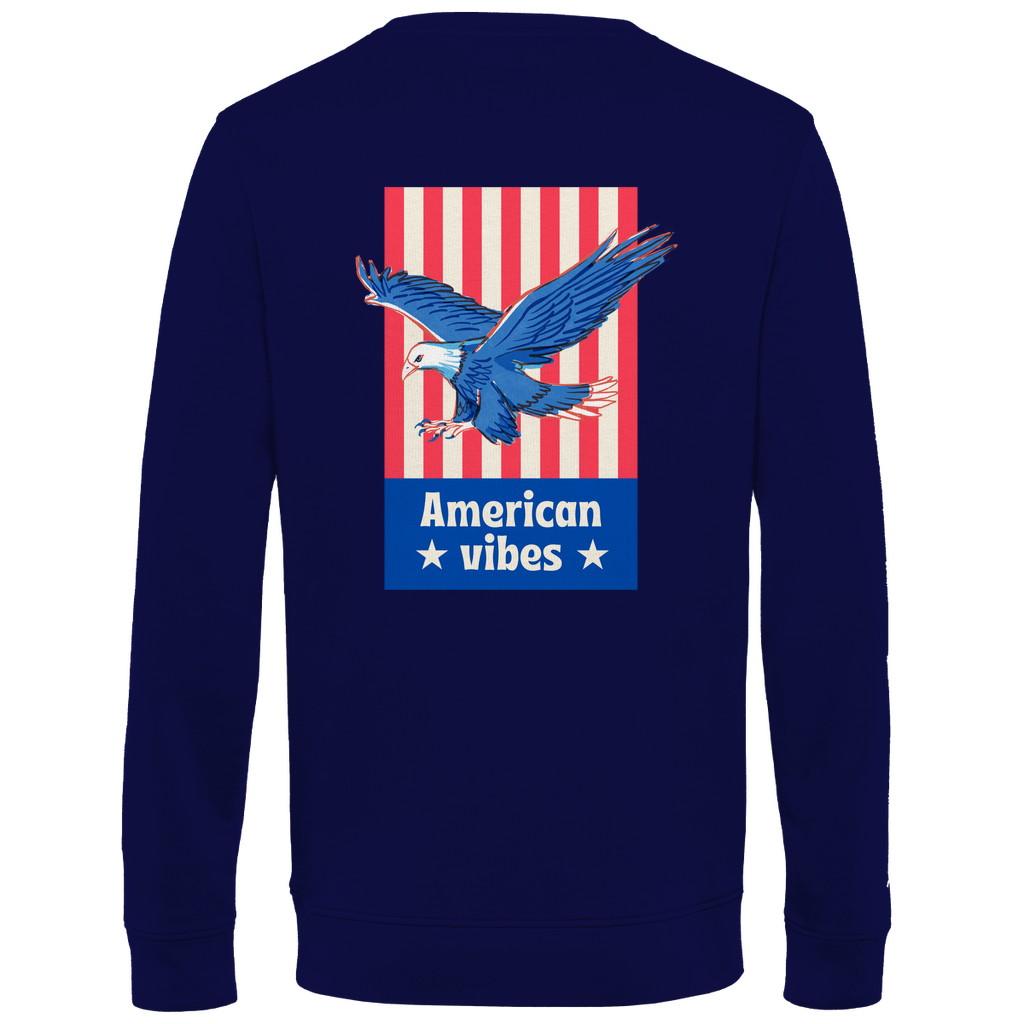 Herren Premium Bio Sweatshirt American Vibes