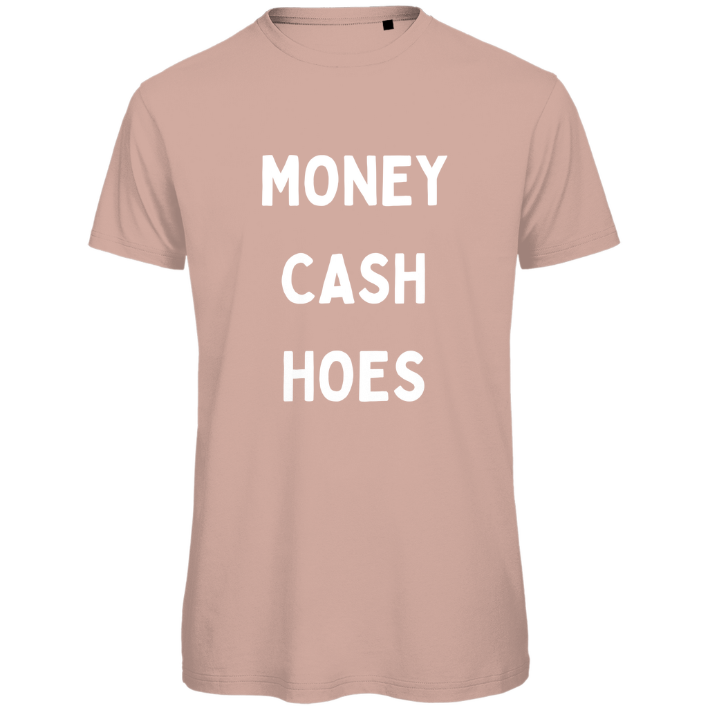 Herren Premium Bio T-Shirt Money, Cash, Hoes