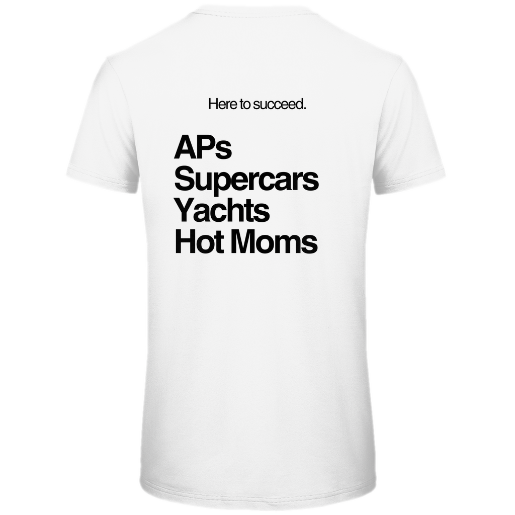 Herren Premium Bio T-Shirt AP´s, Supercars, Yachts, Hot Moms