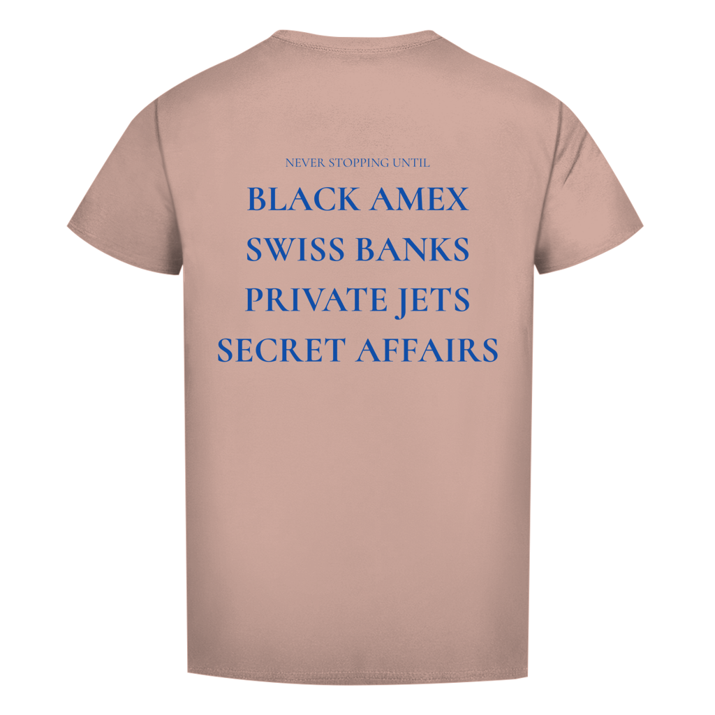 Herren Premium Bio T-Shirt Never Stopping Until...