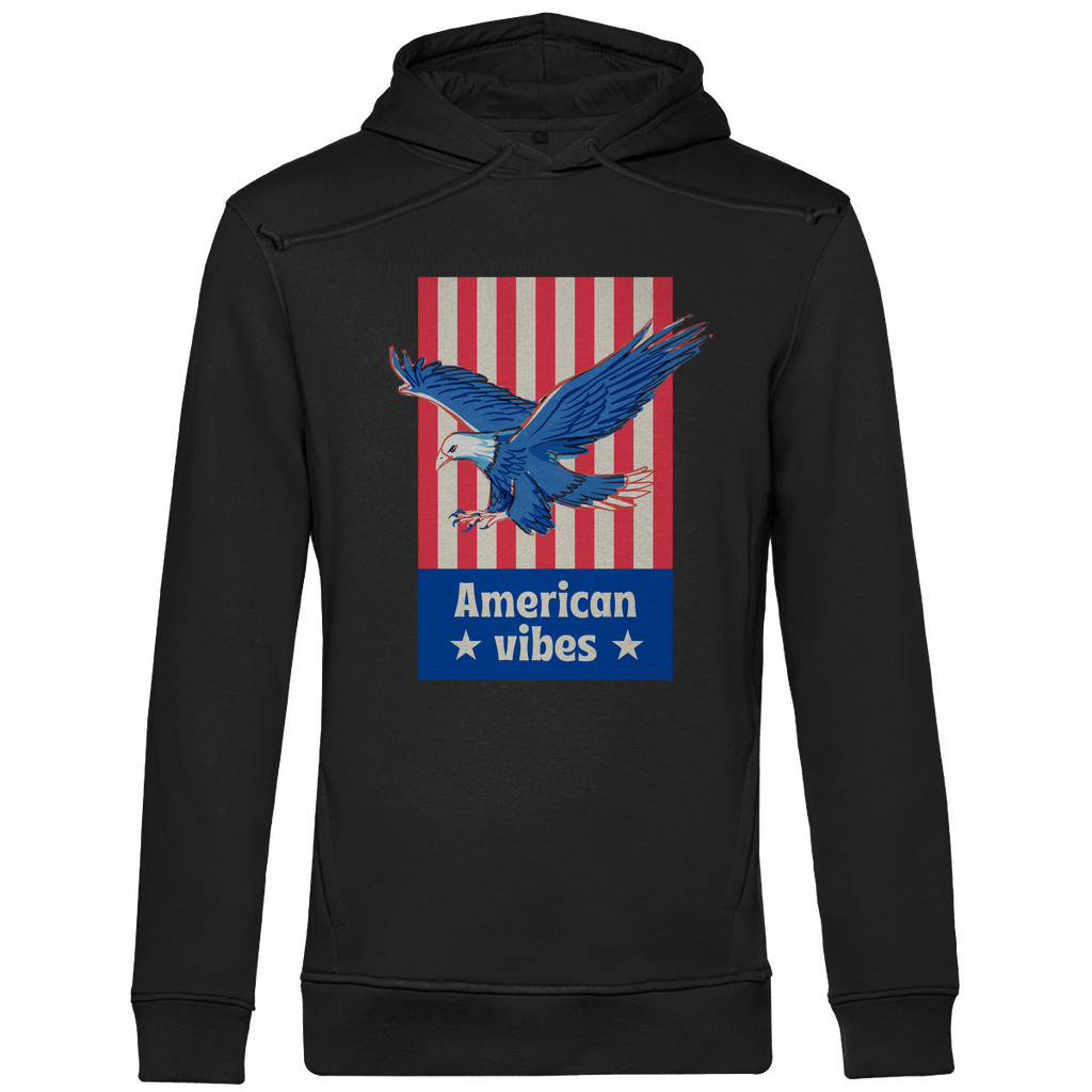 Herren Premium Bio Hoodie American Vibes