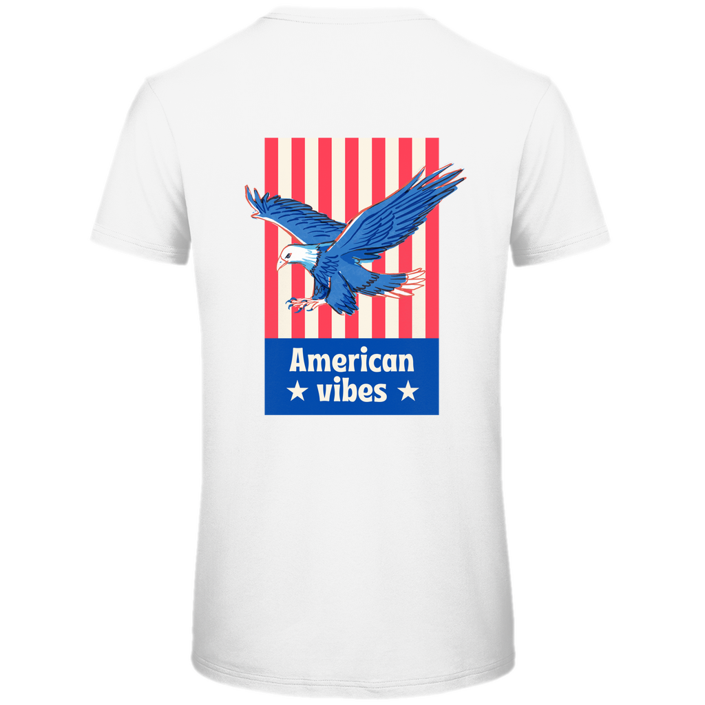 Herren Premium Bio T-Shirt American Vibes