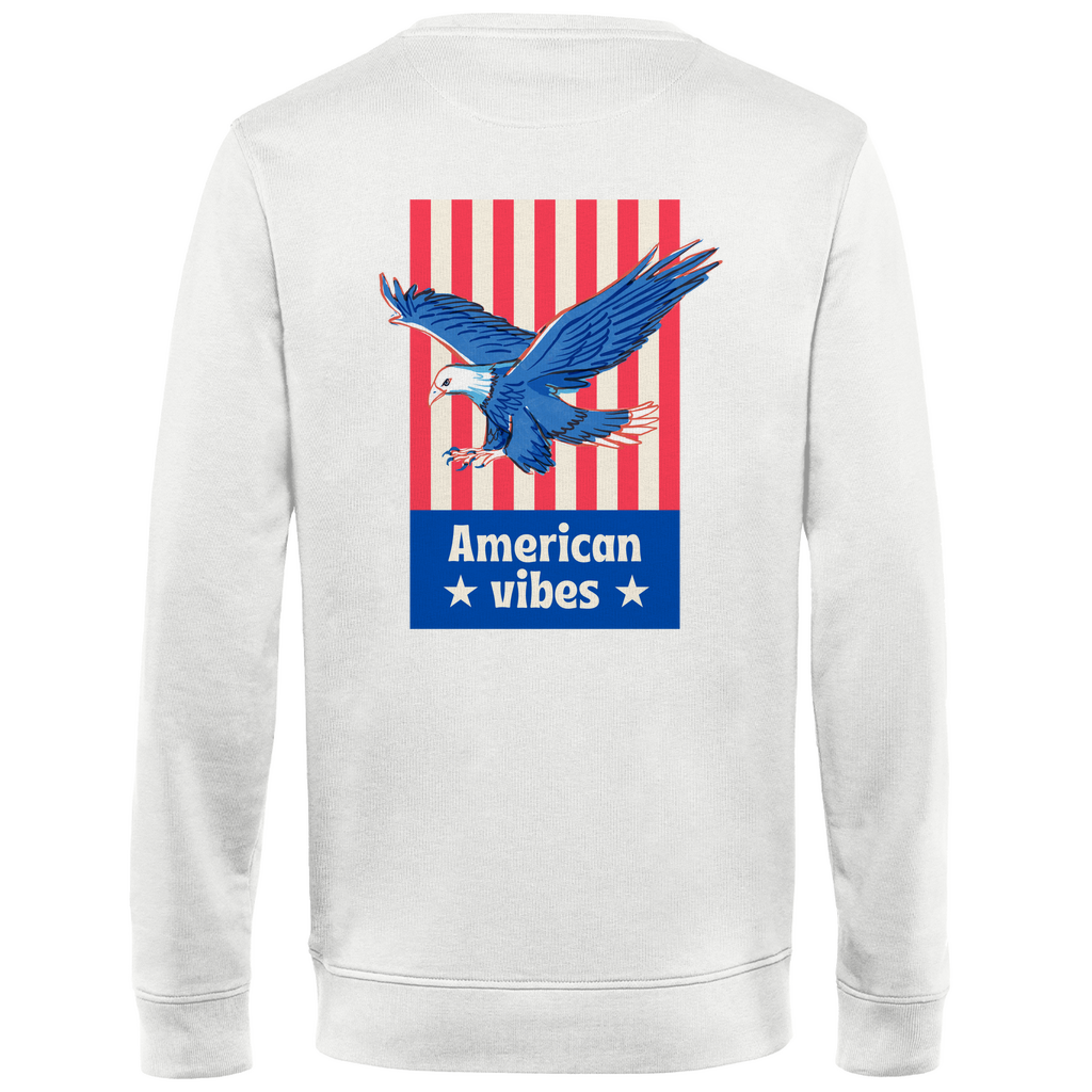 Herren Premium Bio Sweatshirt American Vibes