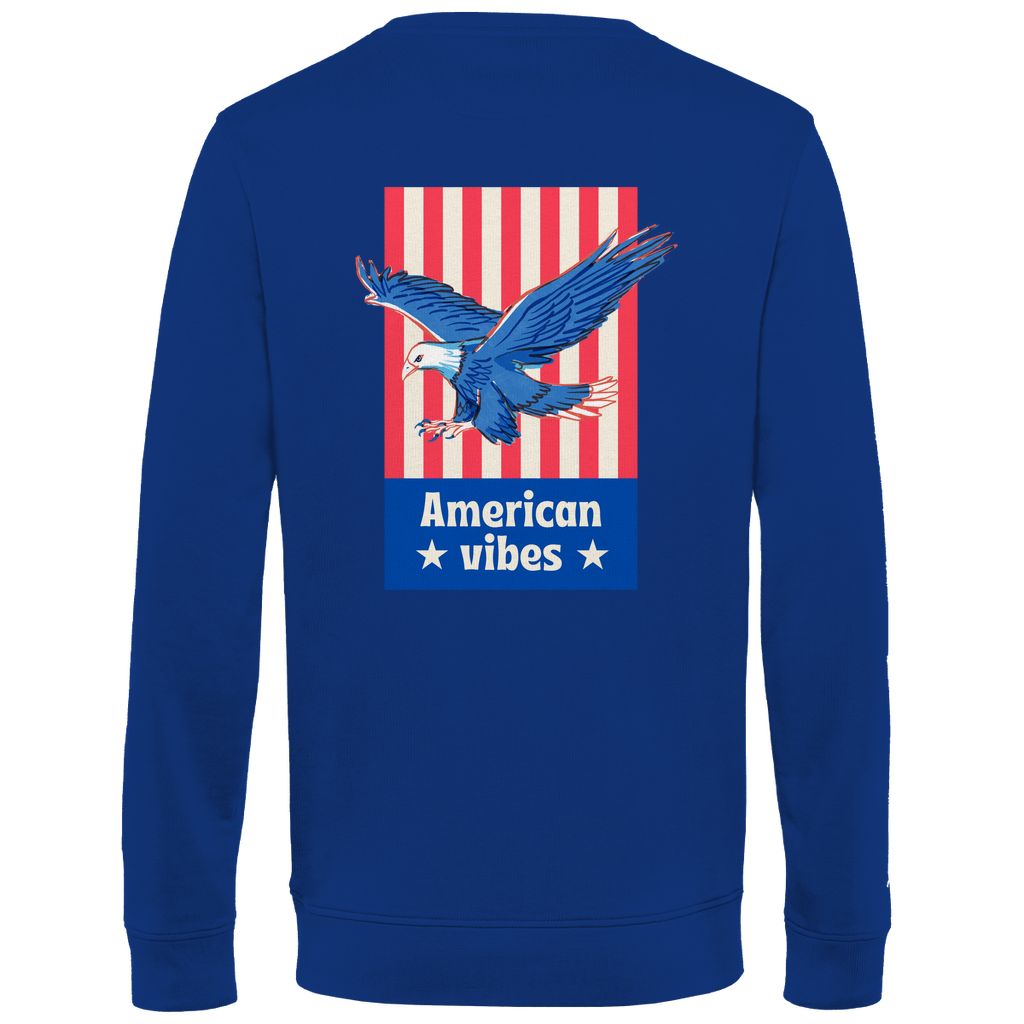 Herren Premium Bio Sweatshirt American Vibes