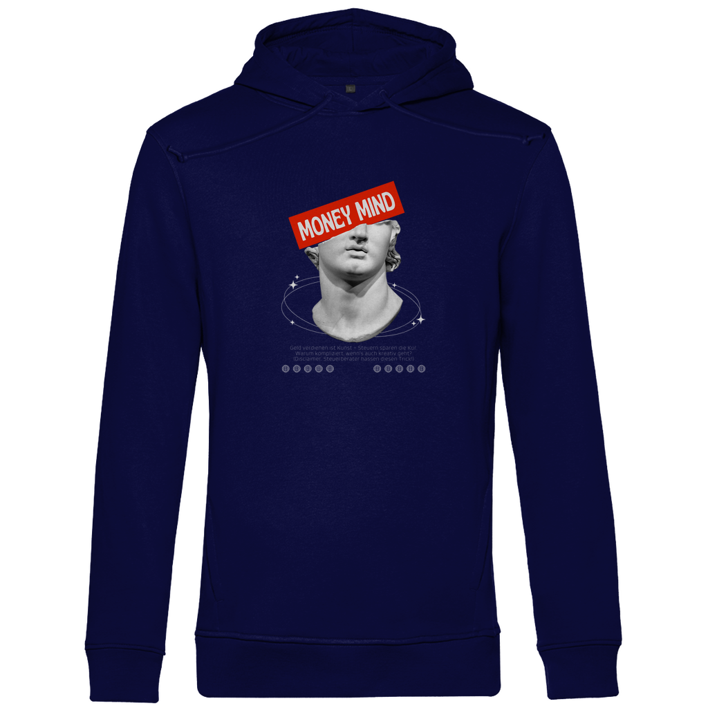 Herren Premium Bio Hoodie Money Mind