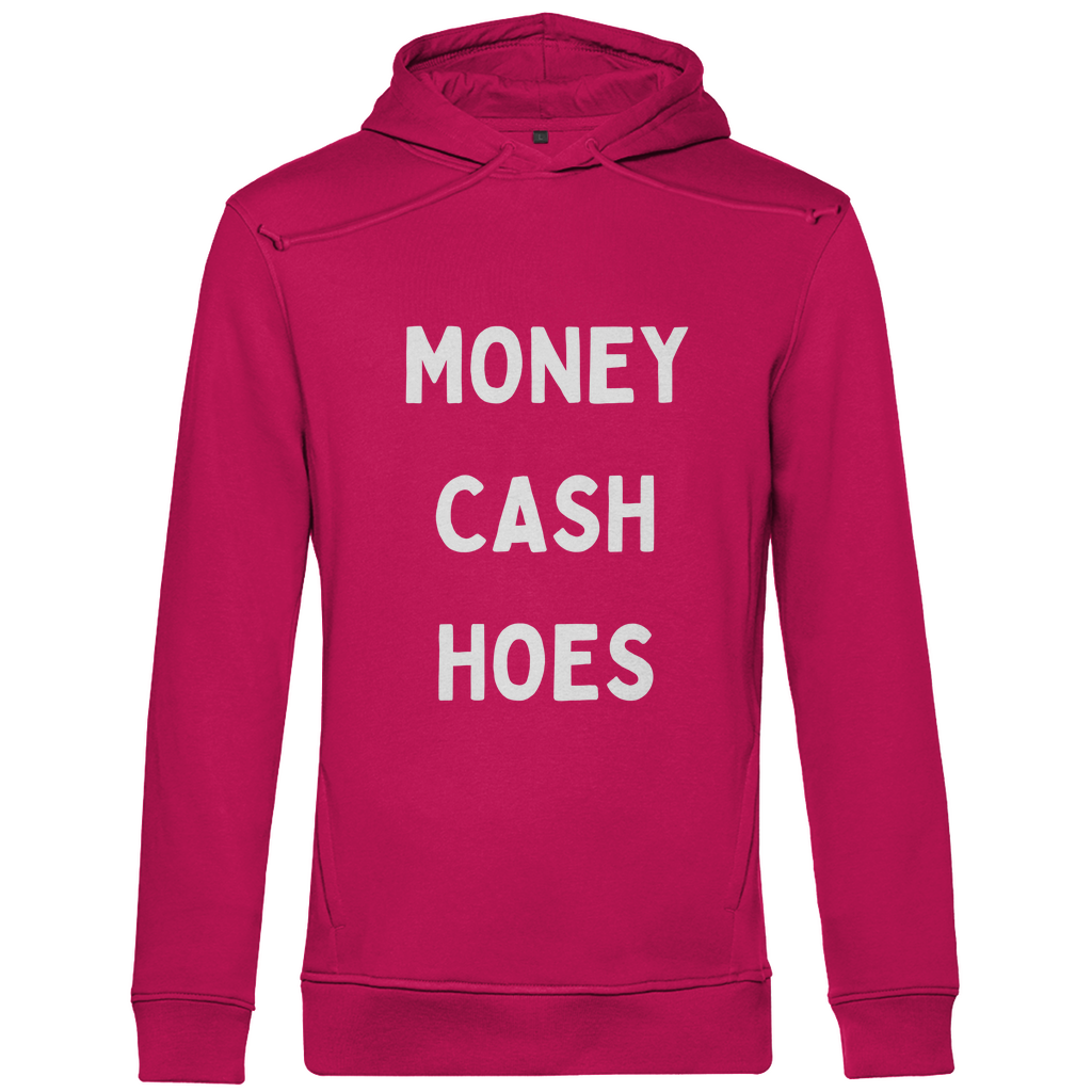 Herren Premium Bio Hoodie Cash, Money, Hoes