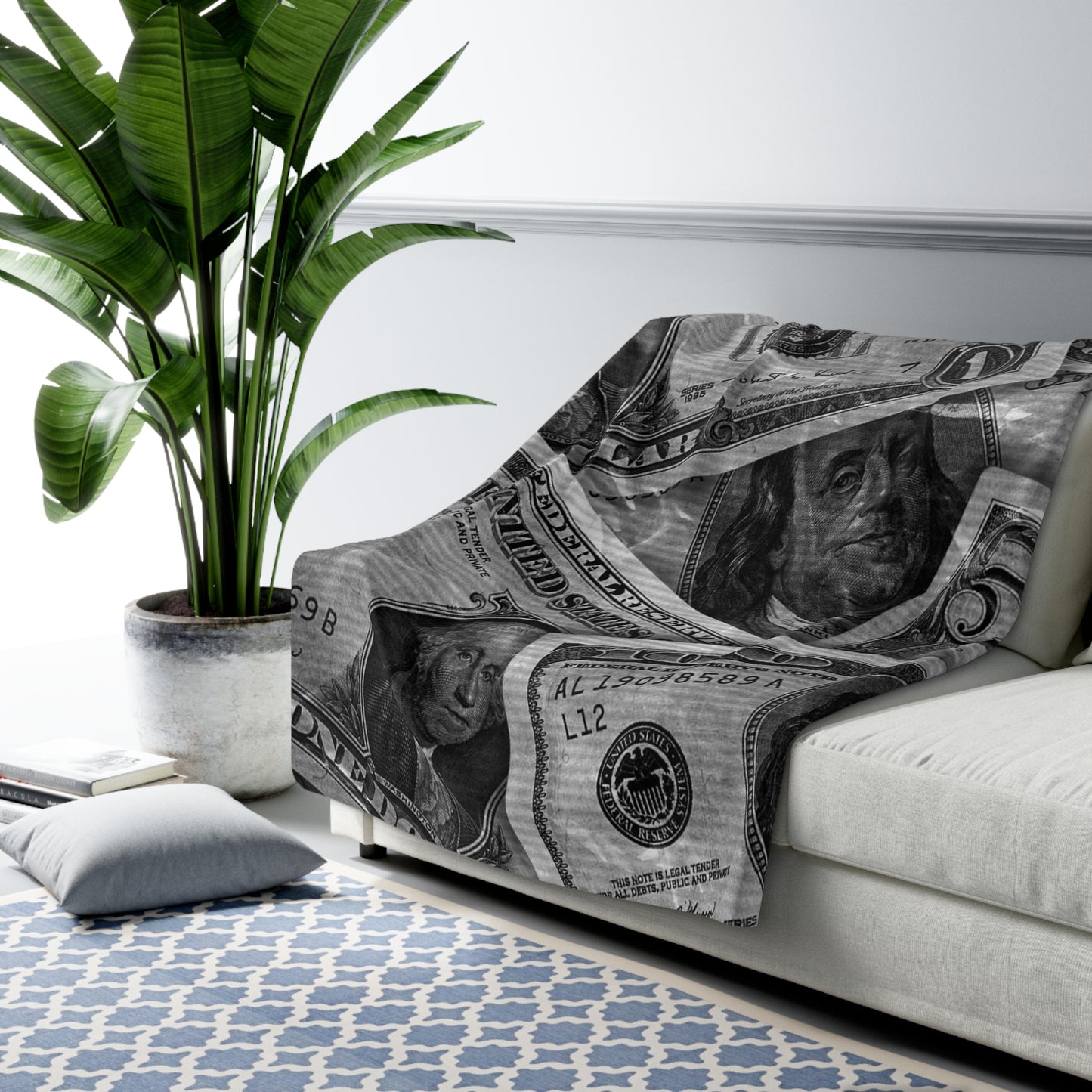 Dollar Design Sherpa Fleece Blanket - BWL.Breitseite