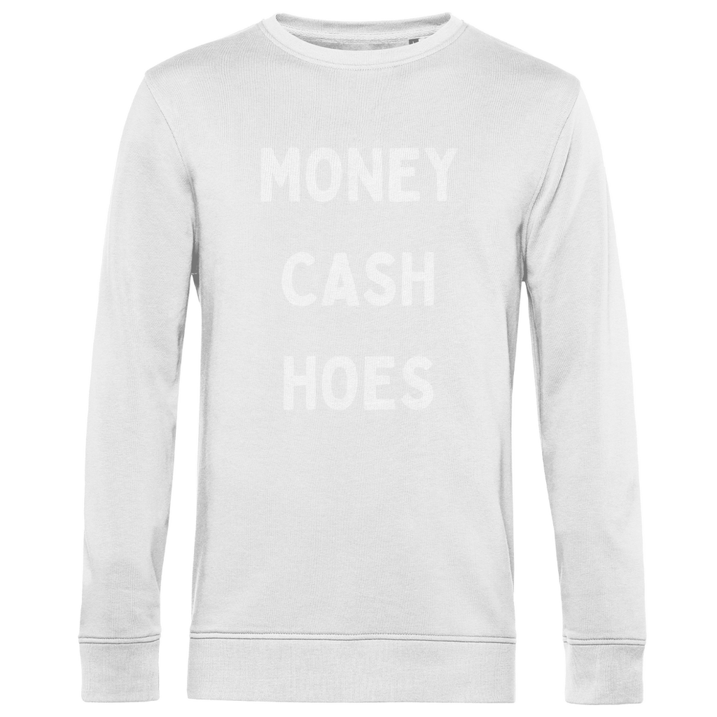 Herren Premium Bio Sweatshirt Money, Cash, Hoes