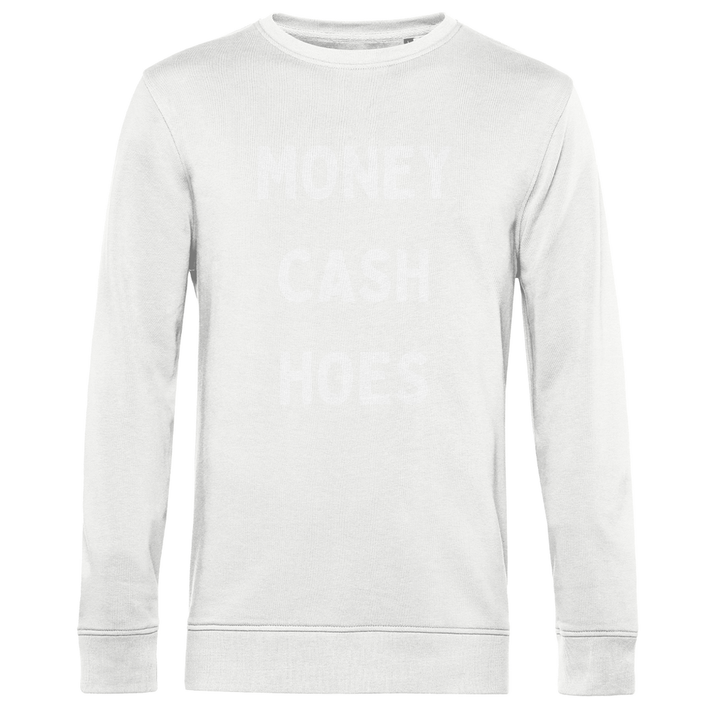Herren Premium Bio Sweatshirt Money, Cash, Hoes