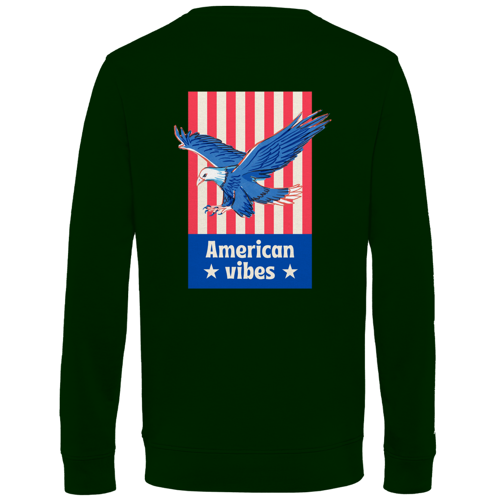 Herren Premium Bio Sweatshirt American Vibes