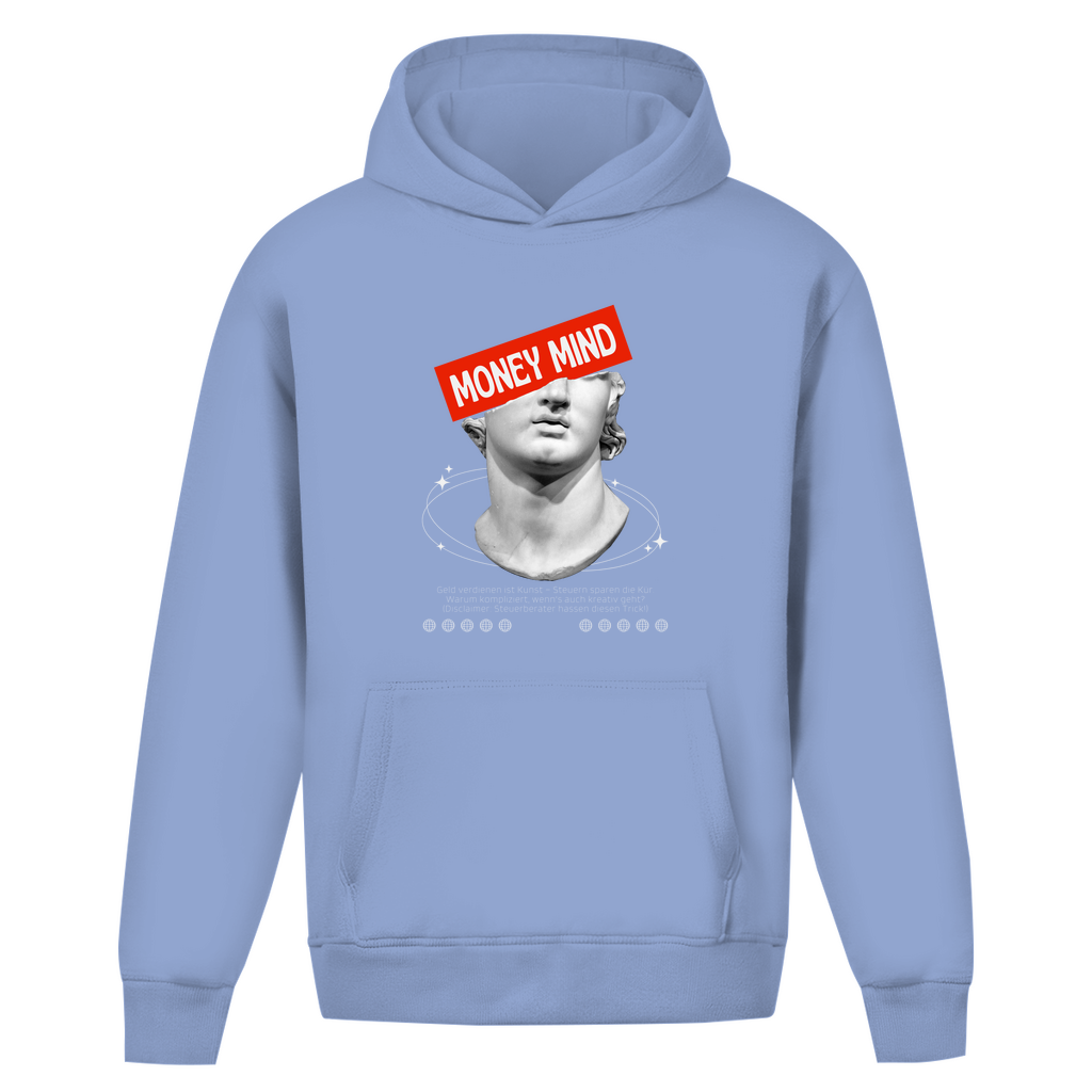 Oversize Hoodie Ohne Kordel Money Mind