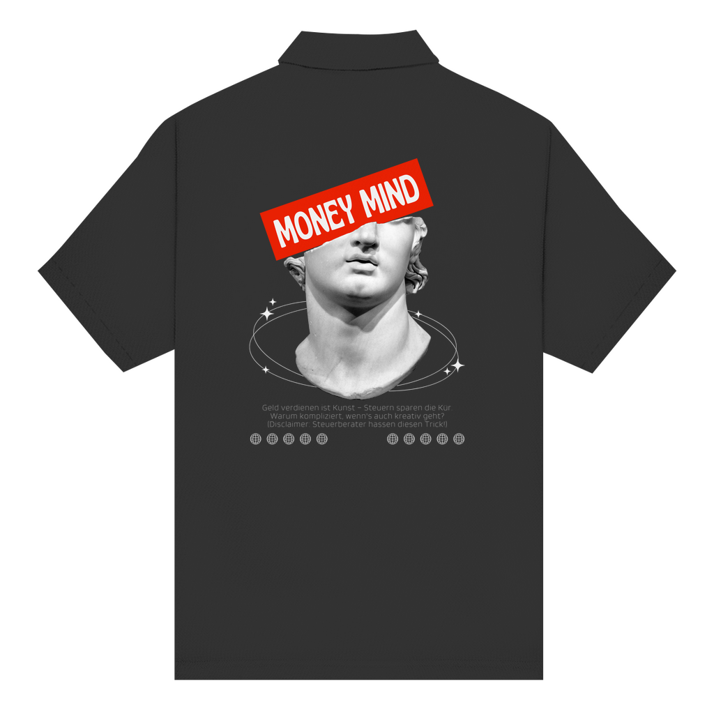 Unisex Poloshirt Money Mind