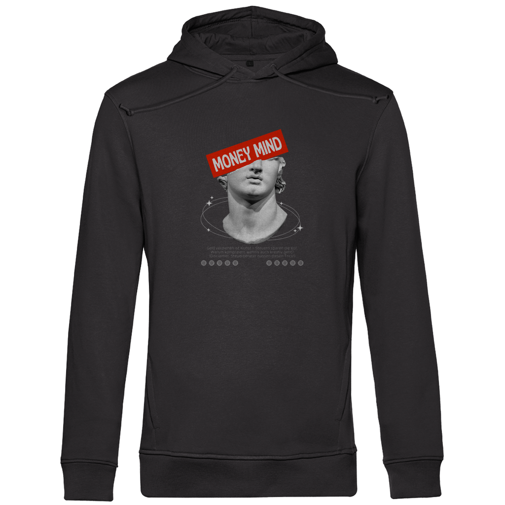 Herren Premium Bio Hoodie Money Mind