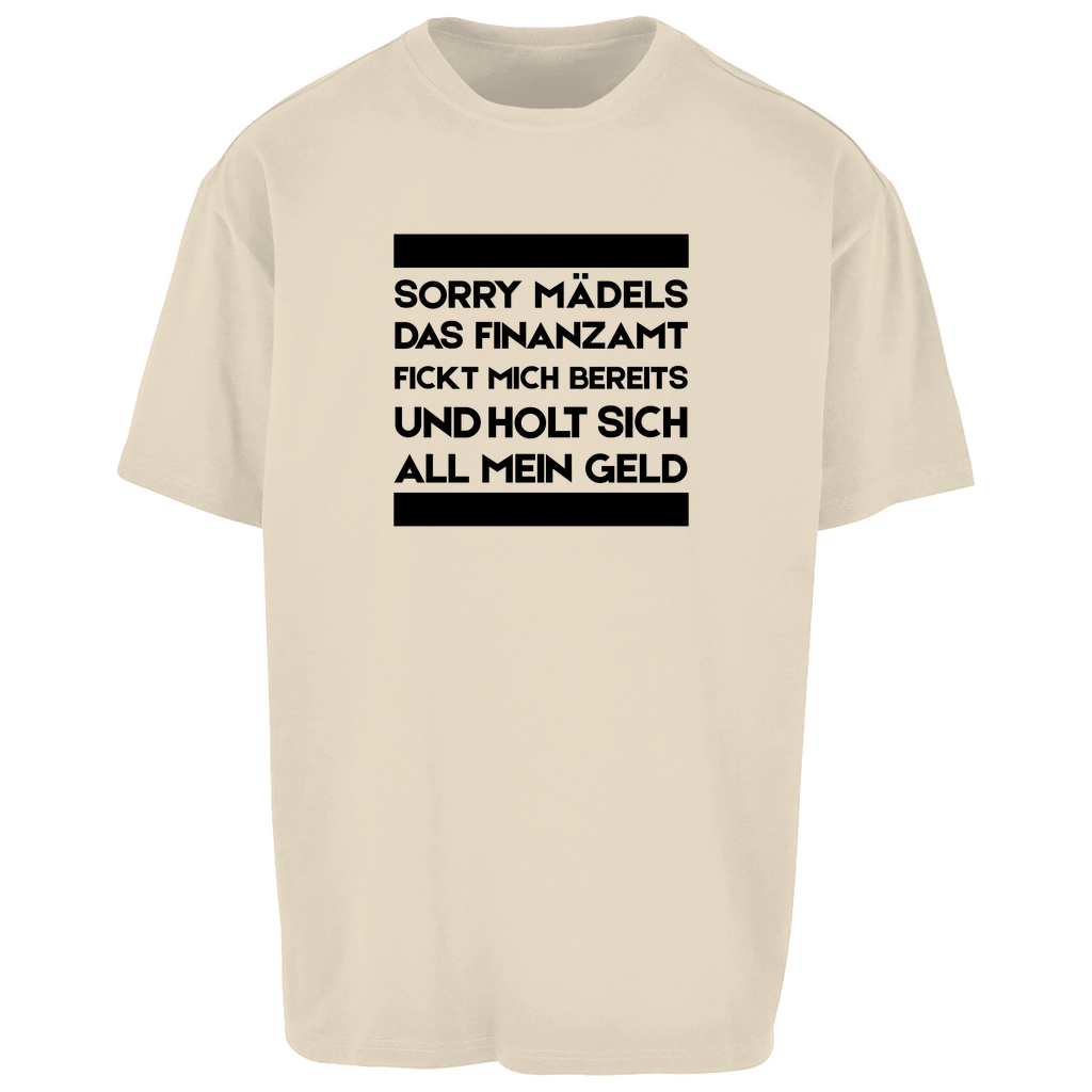 Oversize T-Shirt Sorry Mädels