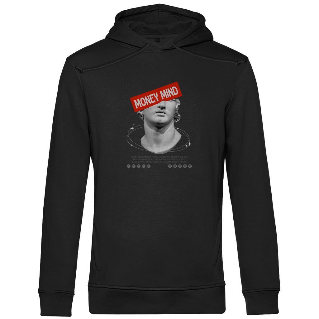 Herren Premium Bio Hoodie Money Mind