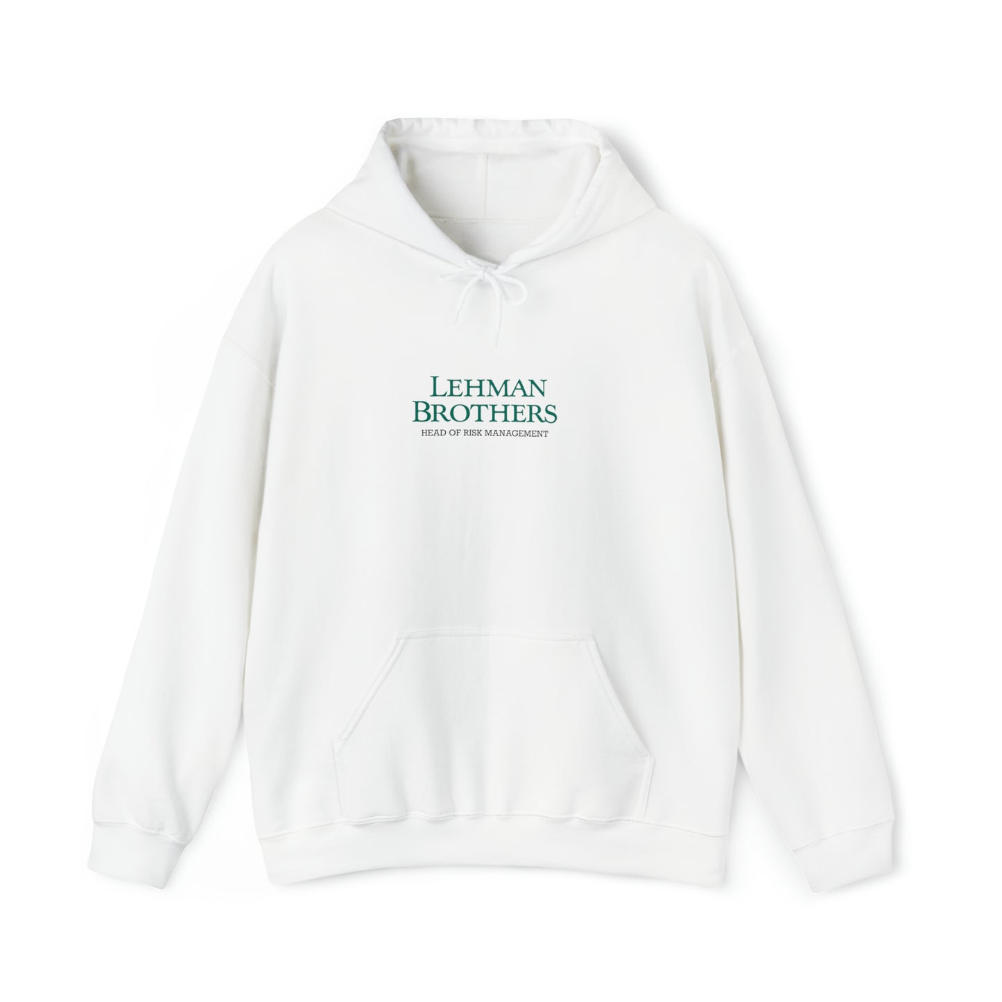 Lehman Brothers Head of Riskmanagement | Highperformer Hooded Sweatshirt - BWL.Breitseite