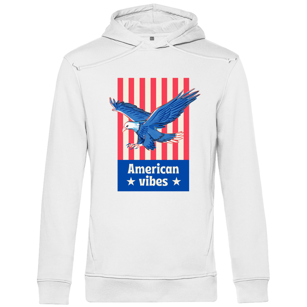 Herren Premium Bio Hoodie American Vibes