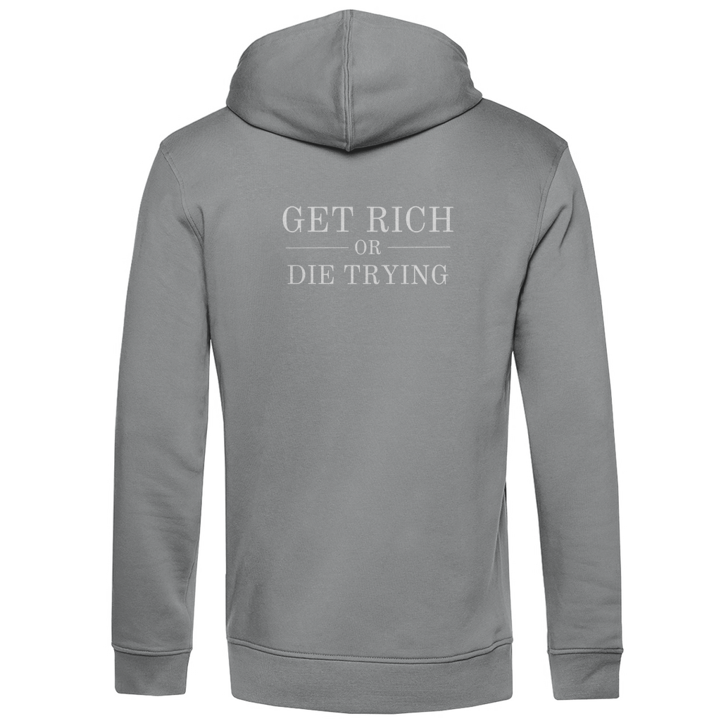 Herren Premium Bio Hoodie Get Rich Or Die Trying