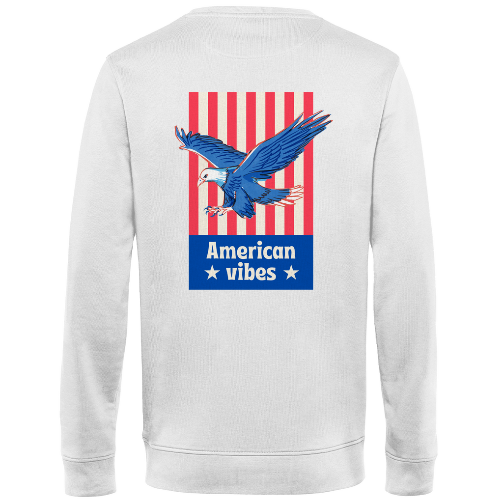 Herren Premium Bio Sweatshirt American Vibes