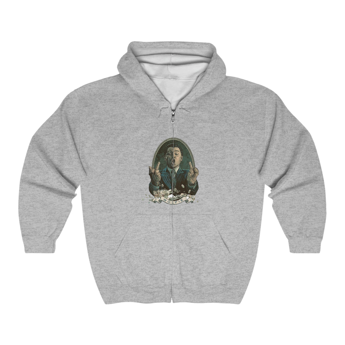 WOLFIE | Unisex Heavy Blend™ Full Zip Hooded Sweatshirt