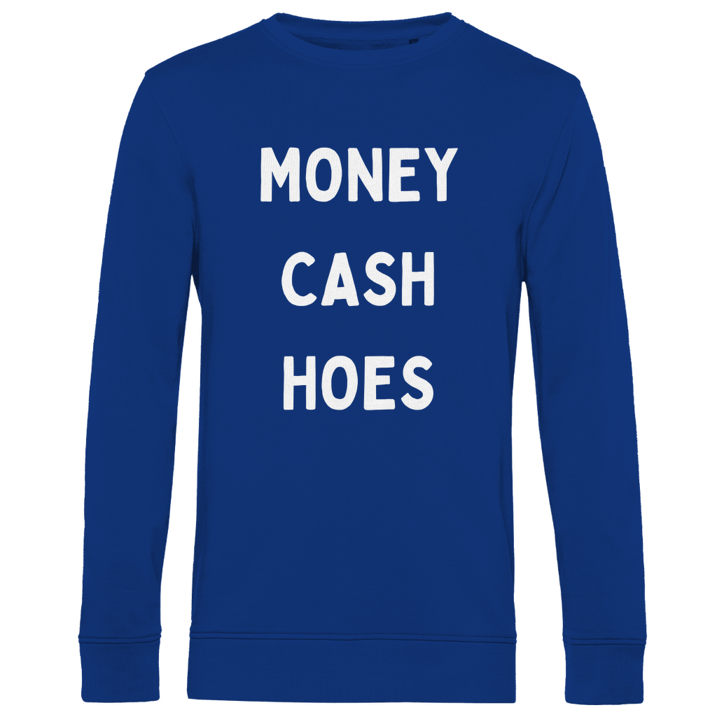 Herren Premium Bio Sweatshirt Money, Cash, Hoes