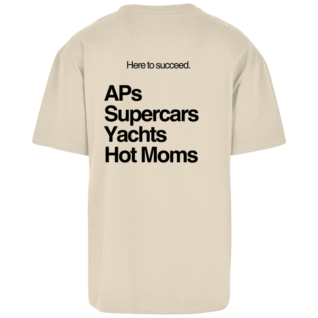 Oversize T-Shirt AP´s, Supercars, Yachts, Hot Moms