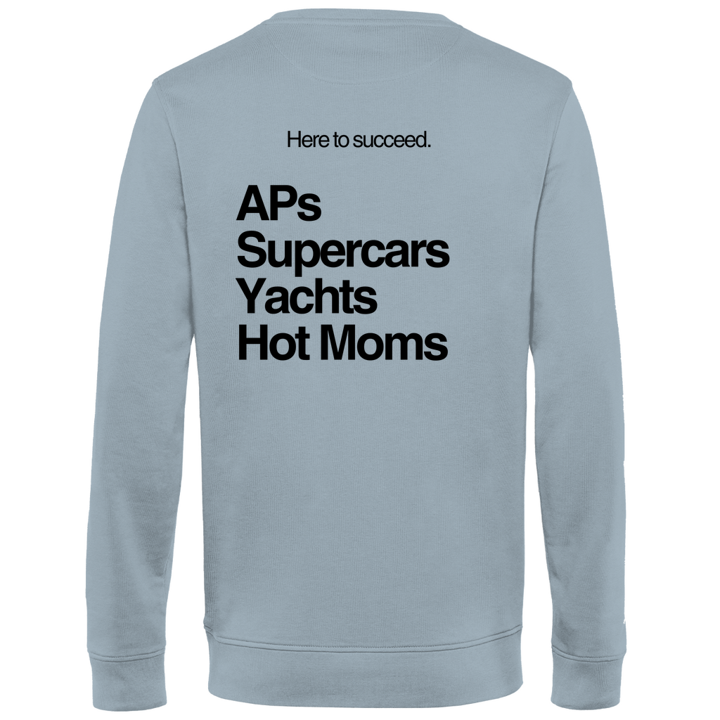 Herren Premium Bio Sweatshirt AP´s, Supercars, Yachts, Hot Moms