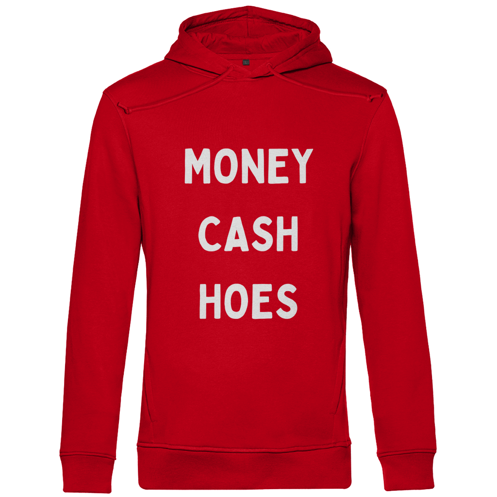 Herren Premium Bio Hoodie Cash, Money, Hoes