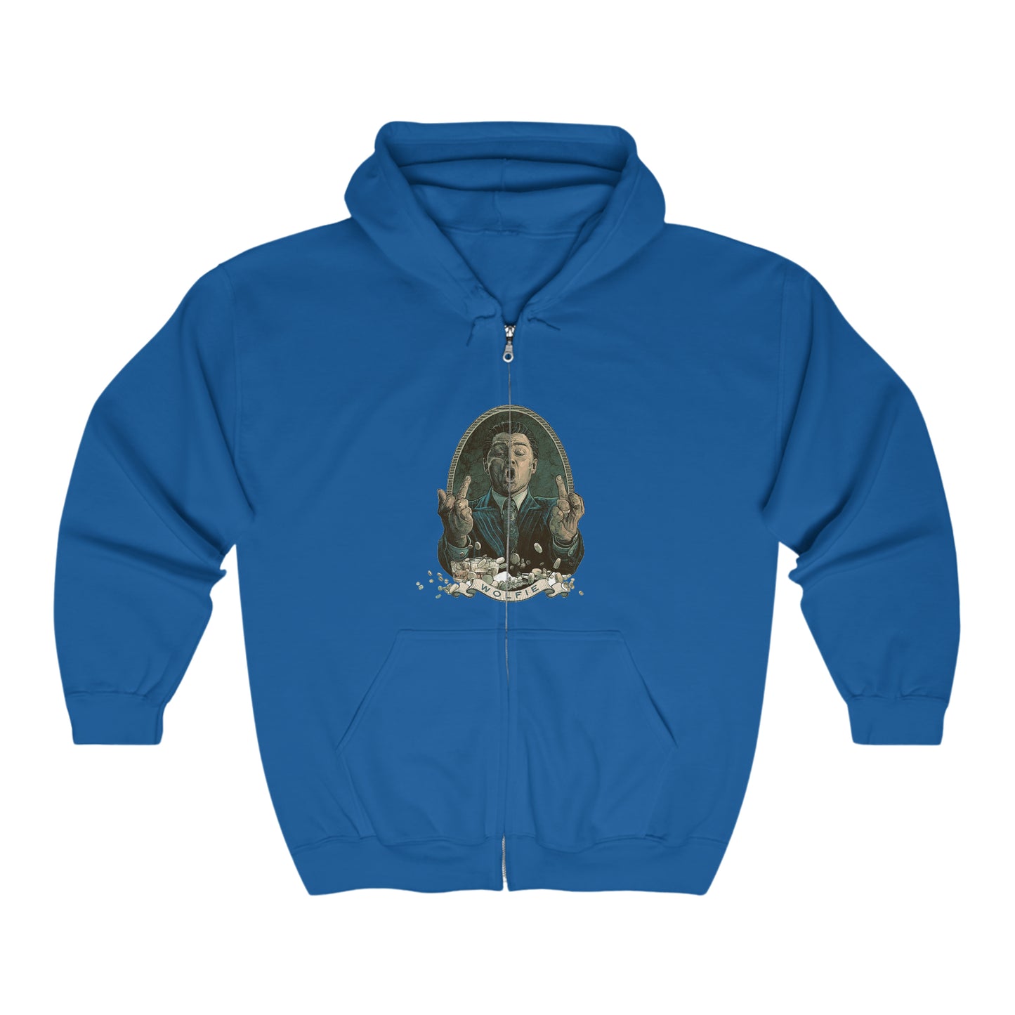 WOLFIE | Unisex Heavy Blend™ Full Zip Hooded Sweatshirt