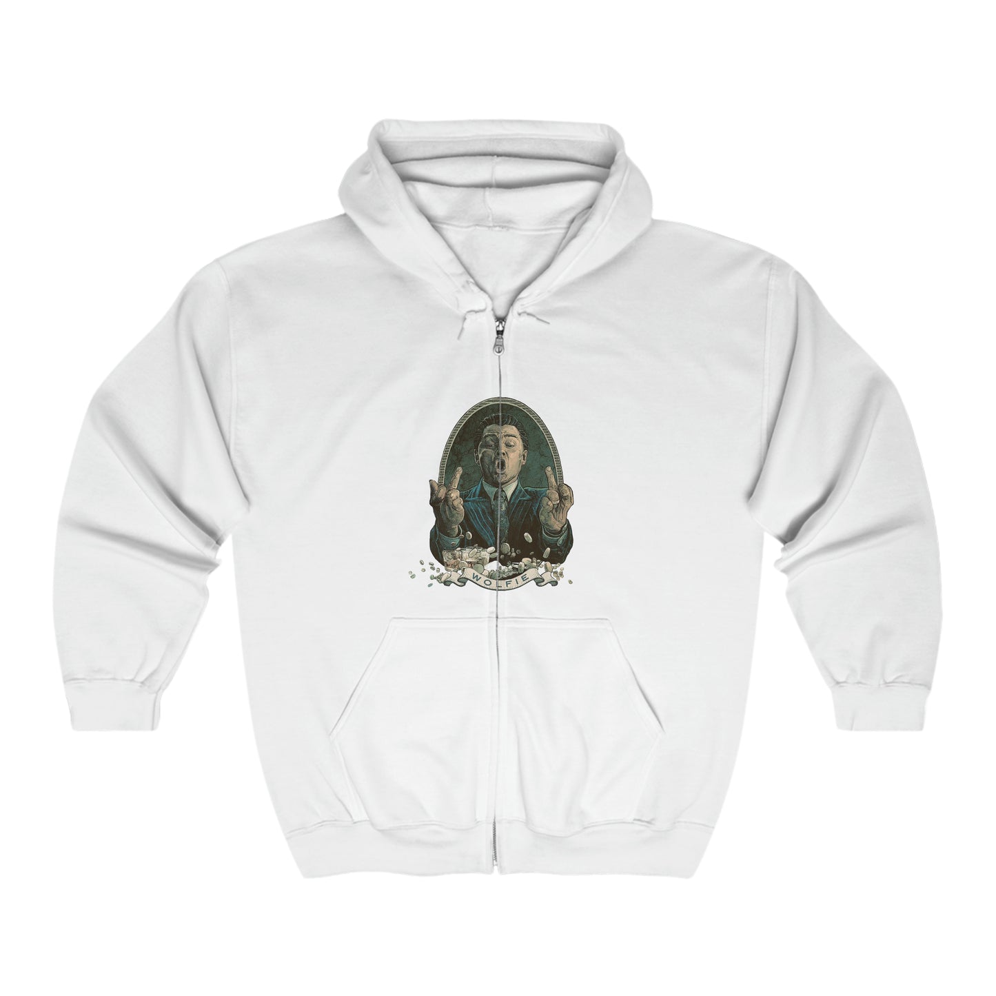 WOLFIE | Unisex Heavy Blend™ Full Zip Hooded Sweatshirt