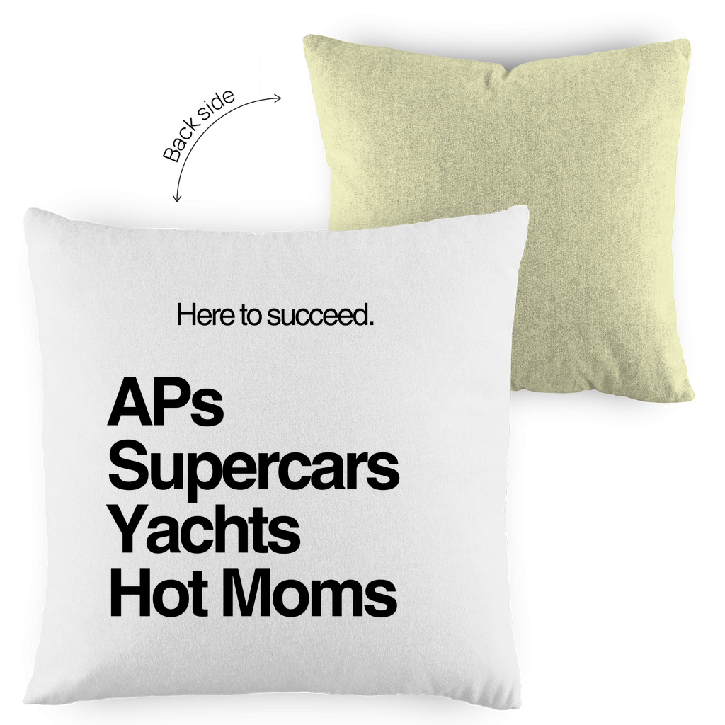 Kopfkissen zweifarbig AP´s, Supercars, Yachts, Hot Moms