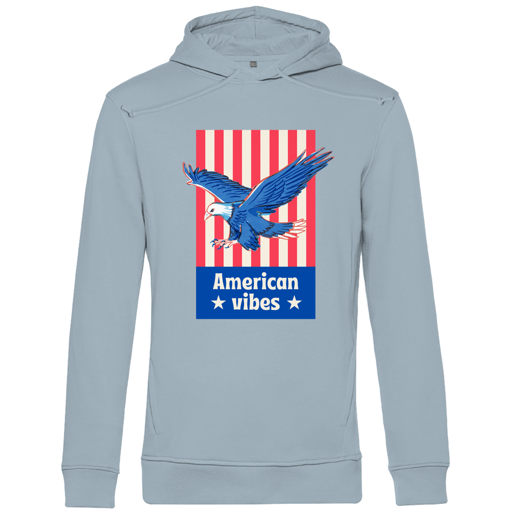 Herren Premium Bio Hoodie American Vibes