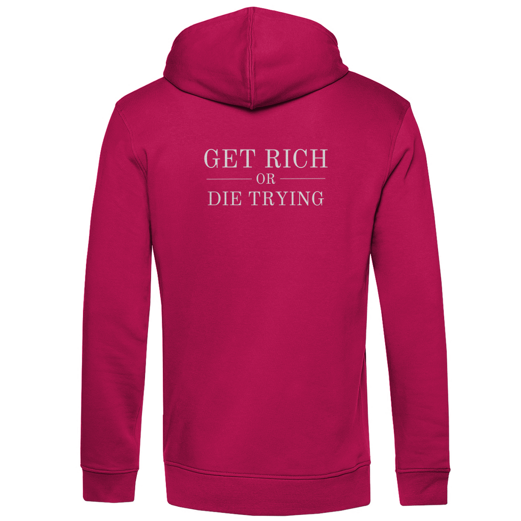 Herren Premium Bio Hoodie Get Rich Or Die Trying
