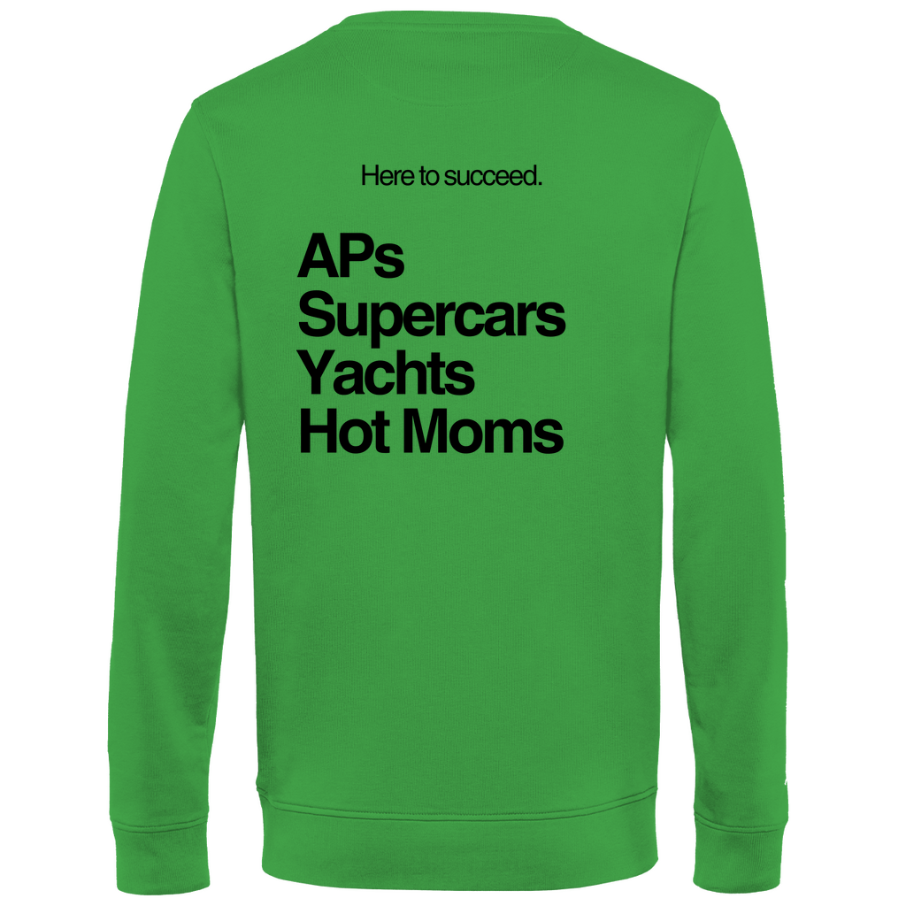 Herren Premium Bio Sweatshirt AP´s, Supercars, Yachts, Hot Moms