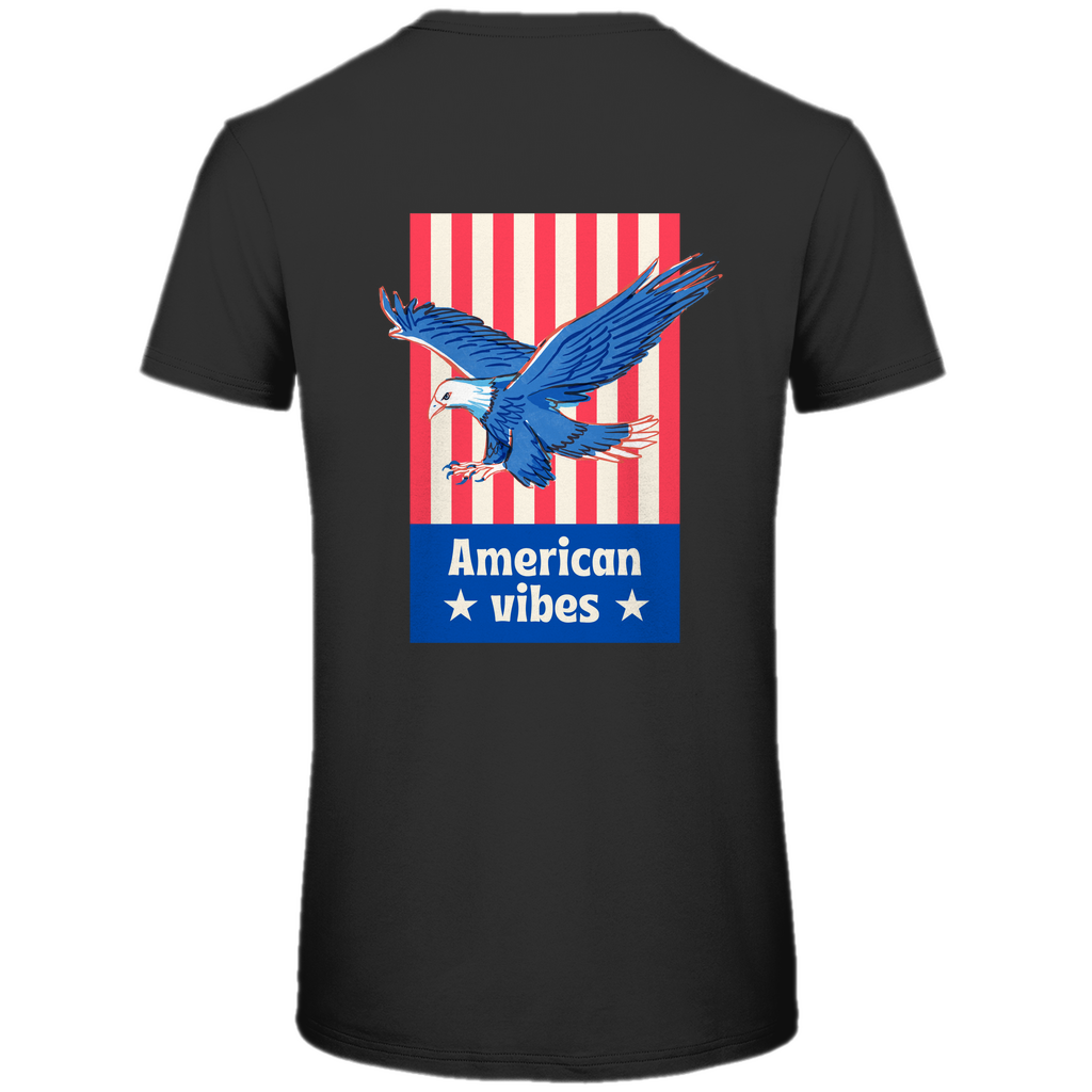 Herren Premium Bio T-Shirt American Vibes
