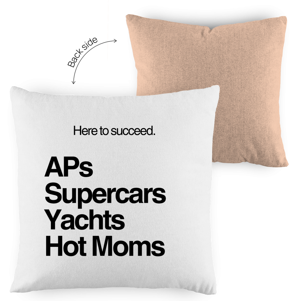 Kopfkissen zweifarbig AP´s, Supercars, Yachts, Hot Moms
