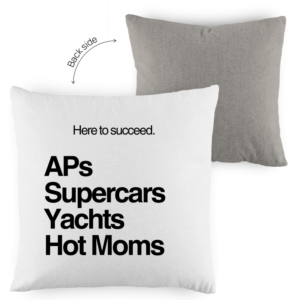 Kopfkissen zweifarbig AP´s, Supercars, Yachts, Hot Moms