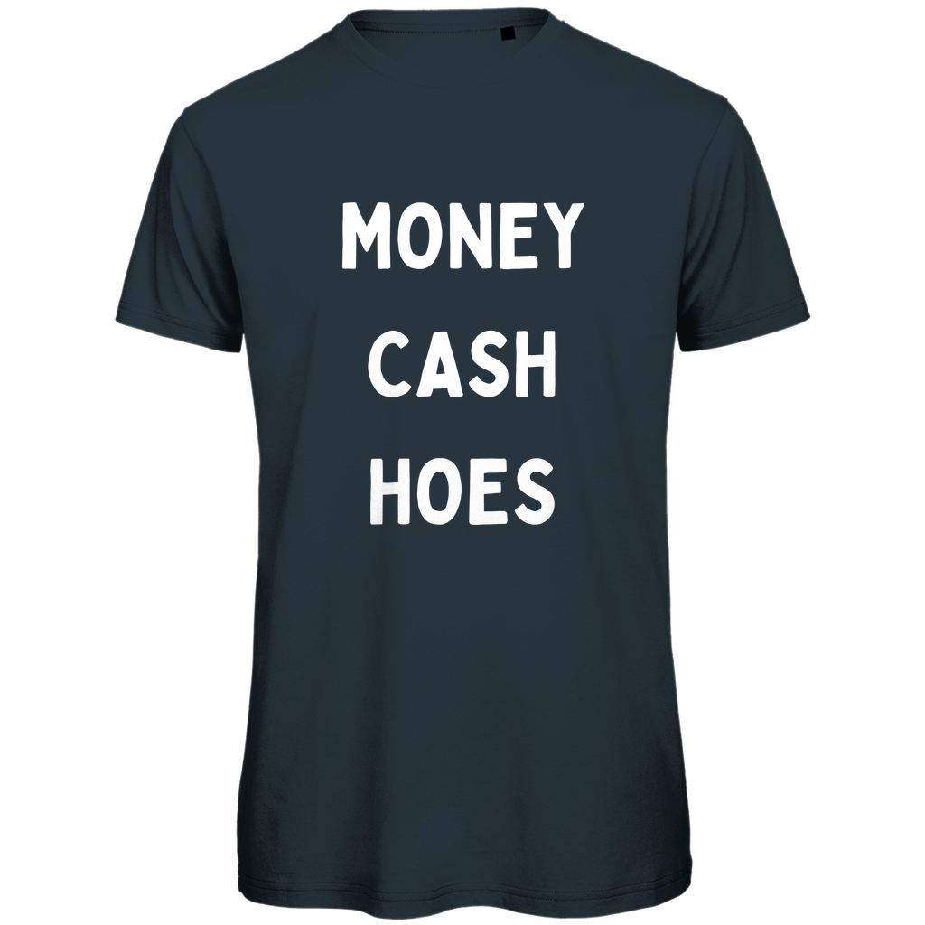 Herren Premium Bio T-Shirt Money, Cash, Hoes