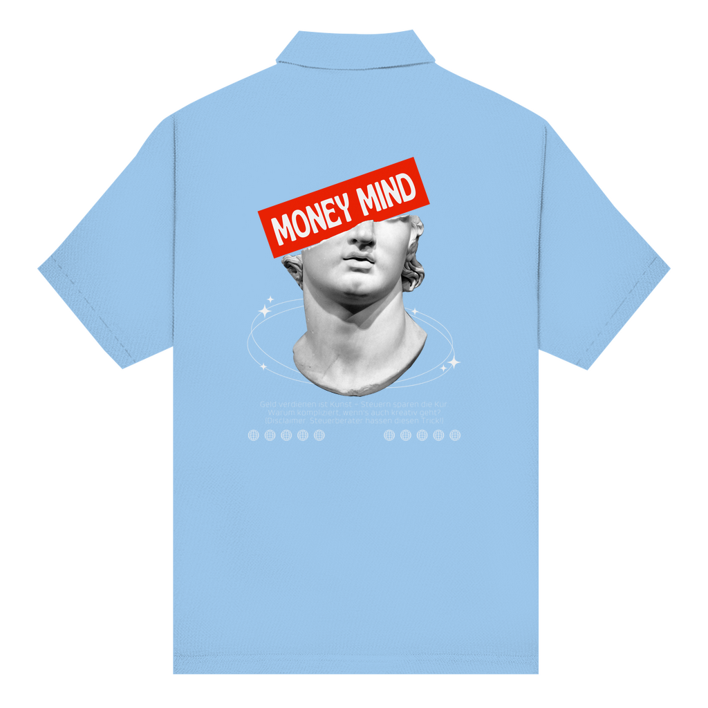 Unisex Poloshirt Money Mind