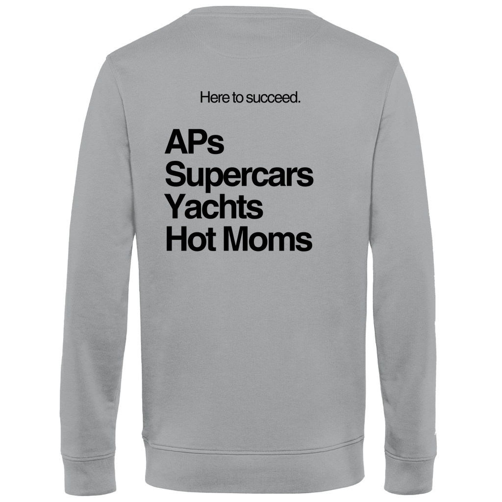 Herren Premium Bio Sweatshirt AP´s, Supercars, Yachts, Hot Moms