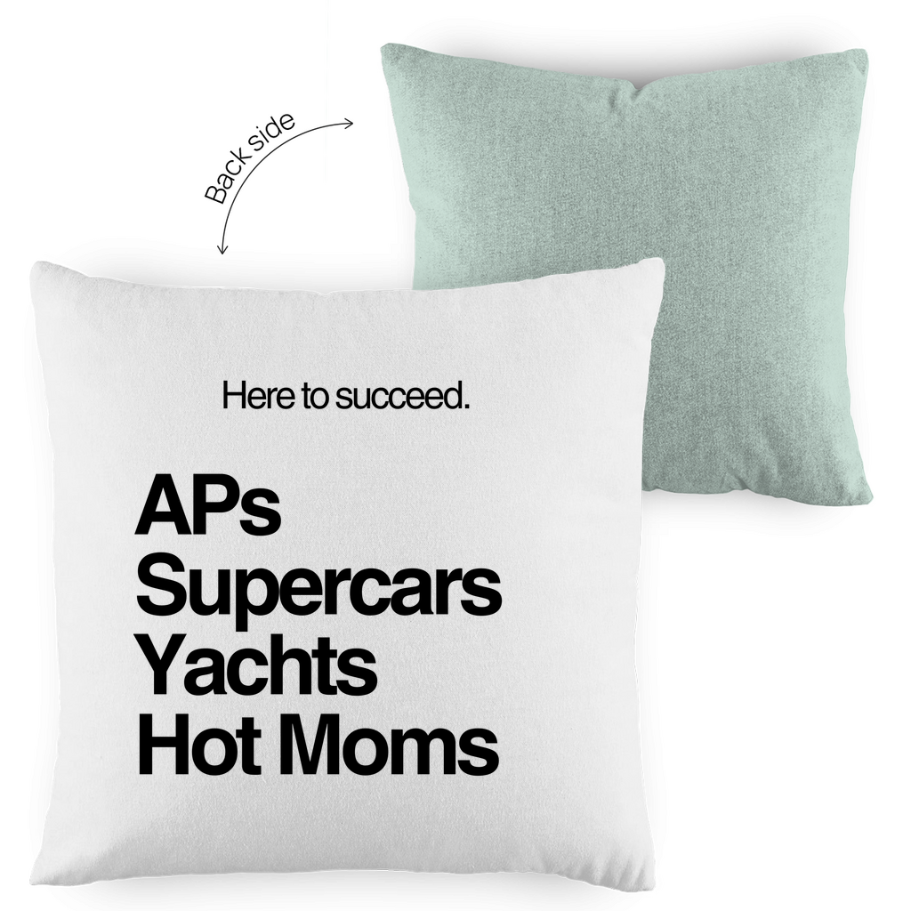 Kopfkissen zweifarbig AP´s, Supercars, Yachts, Hot Moms