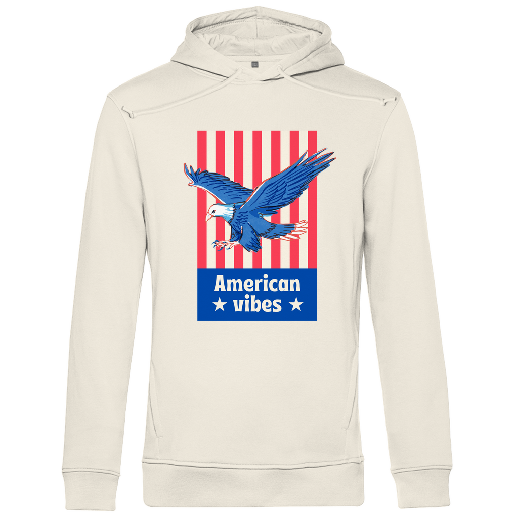 Herren Premium Bio Hoodie American Vibes